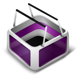 Cart Purple Icon 256x256 png